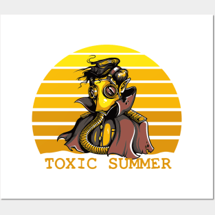 Toxic summer Posters and Art